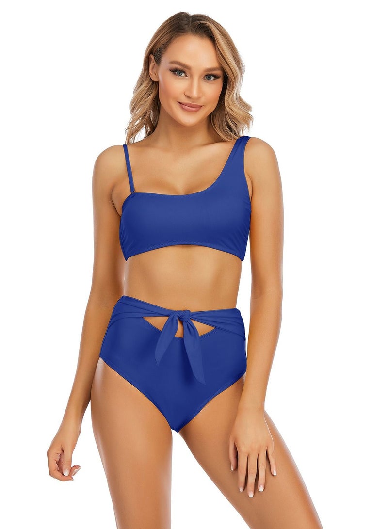 Loquat Solid color high-rise bikini  - Image 1