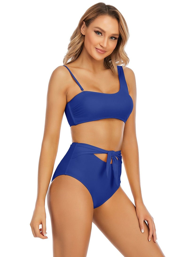 Loquat Solid color high-rise bikini  - Image 2