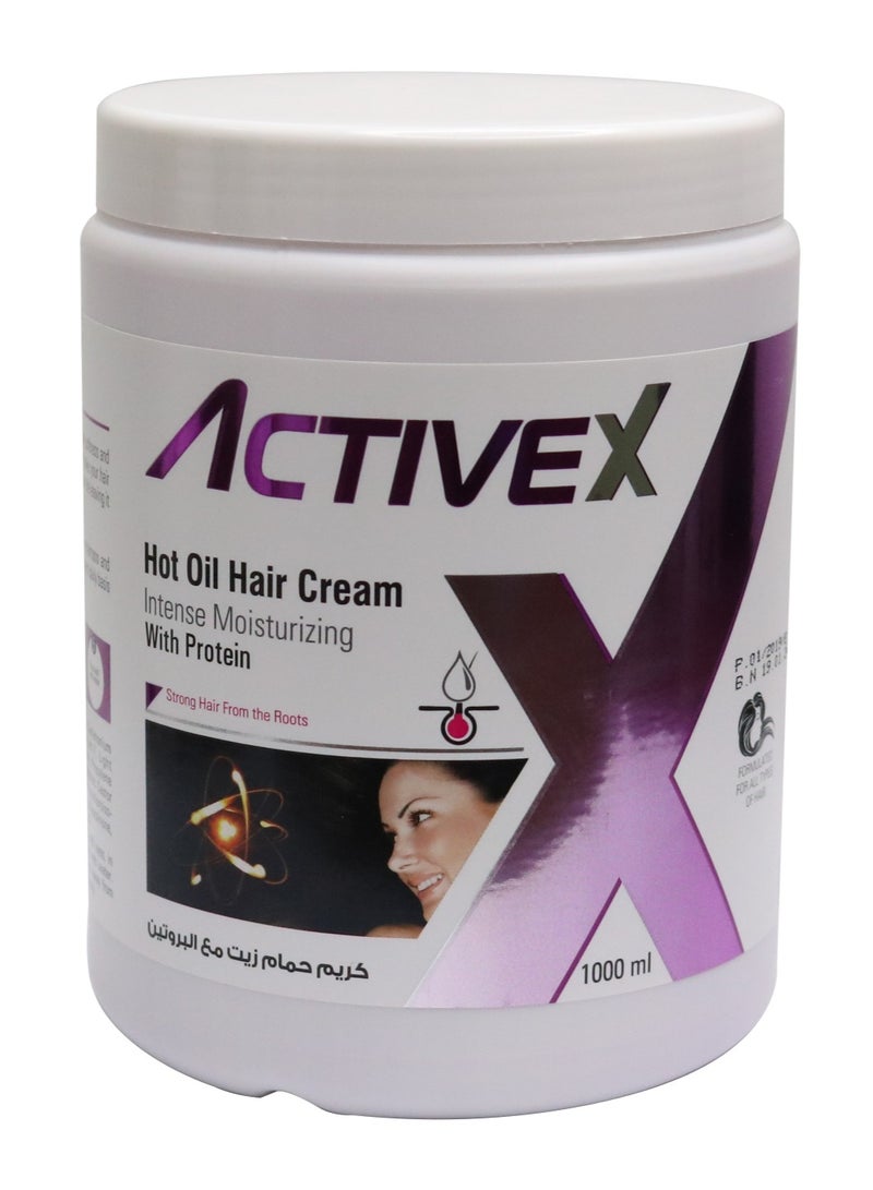 ActiveX Hot Oil Hair Cream 1000 Ml - Protein | Strengthening and Repairing
