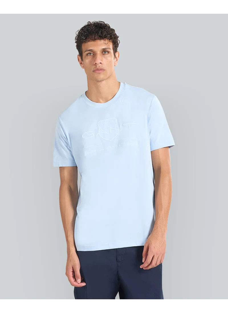 غانت Tonal Shield T-Shirt