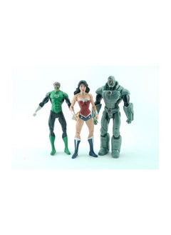 نيبمينينت مجموعة مجسمات بتصميم شخصيات من فيلم "justice league" مكونة 7 قطع  - Image 2