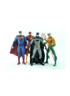 نيبمينينت مجموعة مجسمات بتصميم شخصيات من فيلم "justice league" مكونة 7 قطع  - Image 3