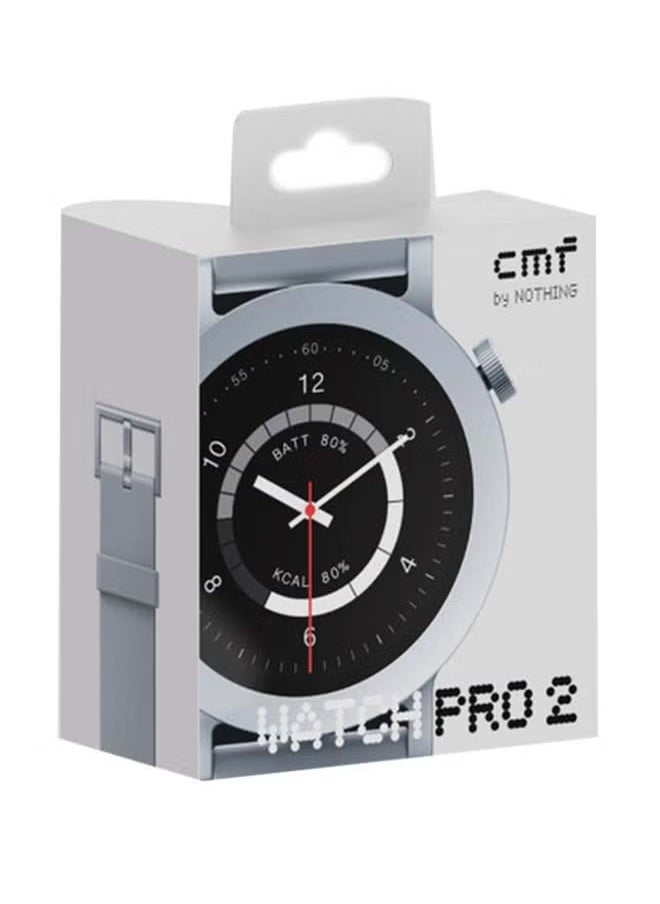 ACLIX - Watch Pro 2, 1.32" AMOLED Display, Built-in multi-system GPS, 120 Sports Modes, Smart Sleep Algorithm, Bluetooth calling with AI noise reduction, MENA Version Ash Grey - Image 1