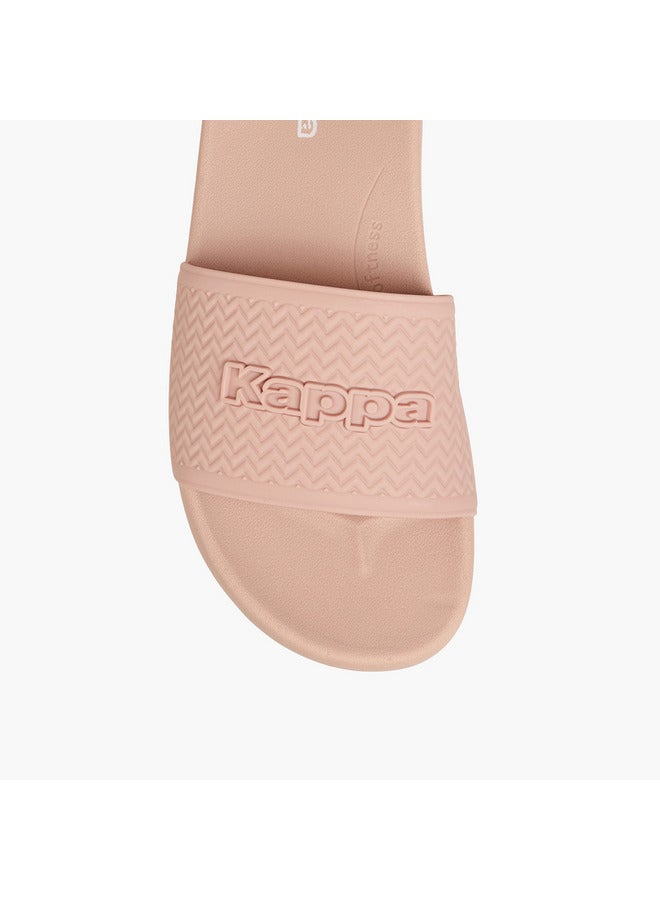 Kappa Women's Logo Embossed Flip Flops - Image 3