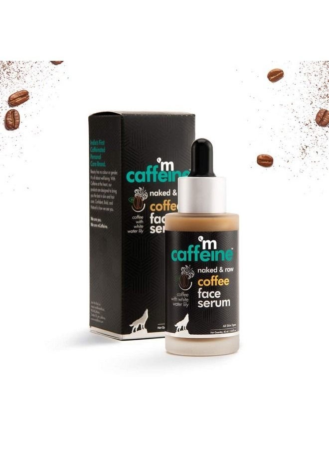 MCaffeine - Naked & Raw Coffee Face Serum - Image 1