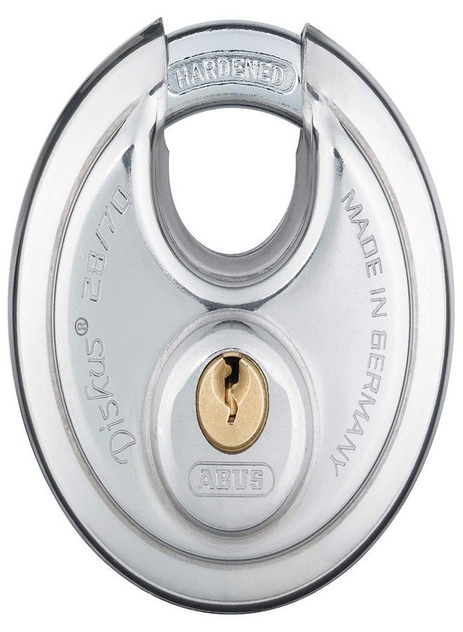 ABUS 28/70 Diskus Hardened Steel Padlock Keyed Alike, Pack of 2 - Image 1