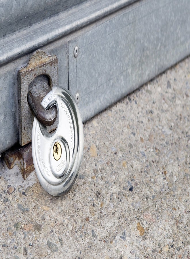 ABUS 28/70 Diskus Hardened Steel Padlock Keyed Alike, Pack of 2 - Image 3