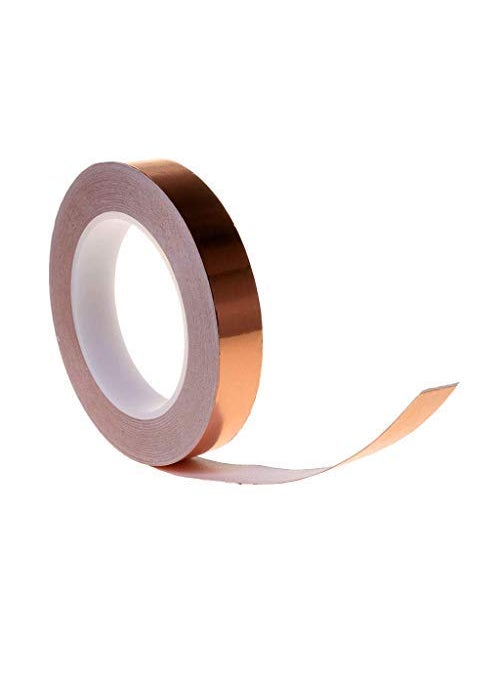 SE - SE Single Sided Copper Tape with Conductive Adhesive for Electric Guitar (24 MM X 25 Meter) - Image 1