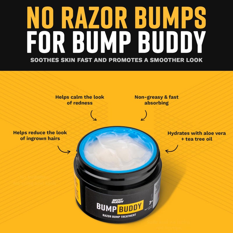 The Cut Buddy Bump Buddy After Shave Cream, Helps Reduce Razor Bumps & Discomfort Post-Shave for Head, Face, Neck, Underarms, Legs, Bikini Area, 50 ml - Image 4
