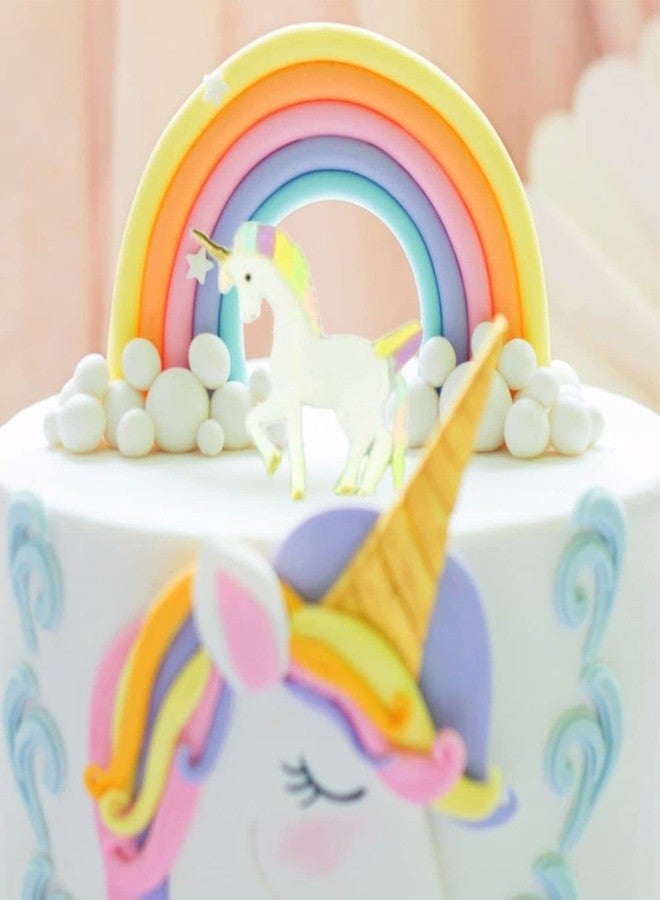 FOOTTOES Plastic Unicorn Cookie Cutter Shapes for Baking | Cake Decorations Pack of 2 pcs - Image 3