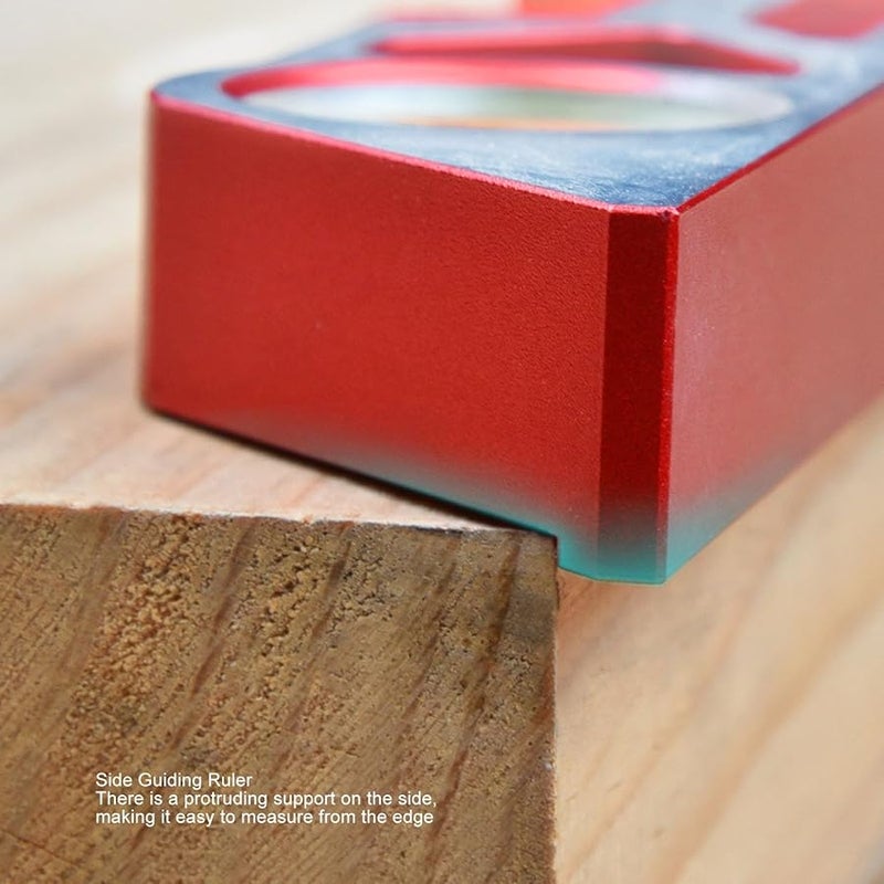 Aluminum Alloy Bubble Level Angle Ruler 90 180 Degree High Precision Woodworking Tool - Image 4