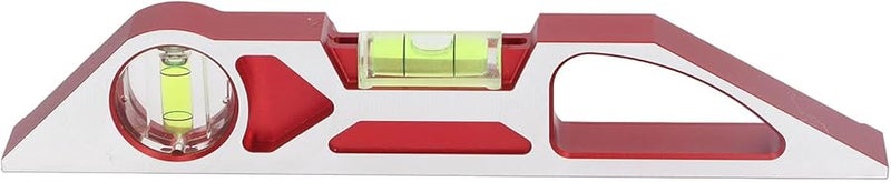 Aluminum Alloy Bubble Level Angle Ruler 90 180 Degree High Precision Woodworking Tool - Image 1