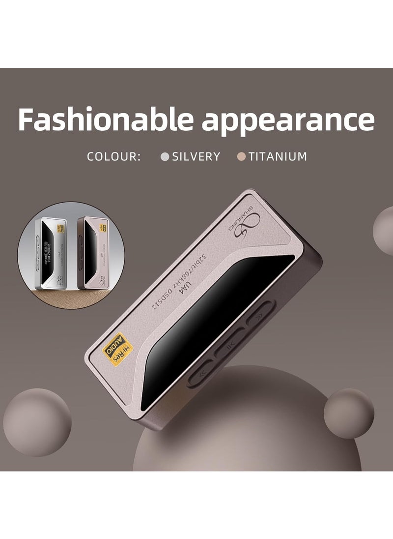 Shanling Shanling Portable amp USB DAC UA4 Headphone Amplifier DAC ESS9069Q 32bit/768kHz DSD512 3.5mm Output&4.4mm Output(Gift/Holiday Ready)  - Image 4
