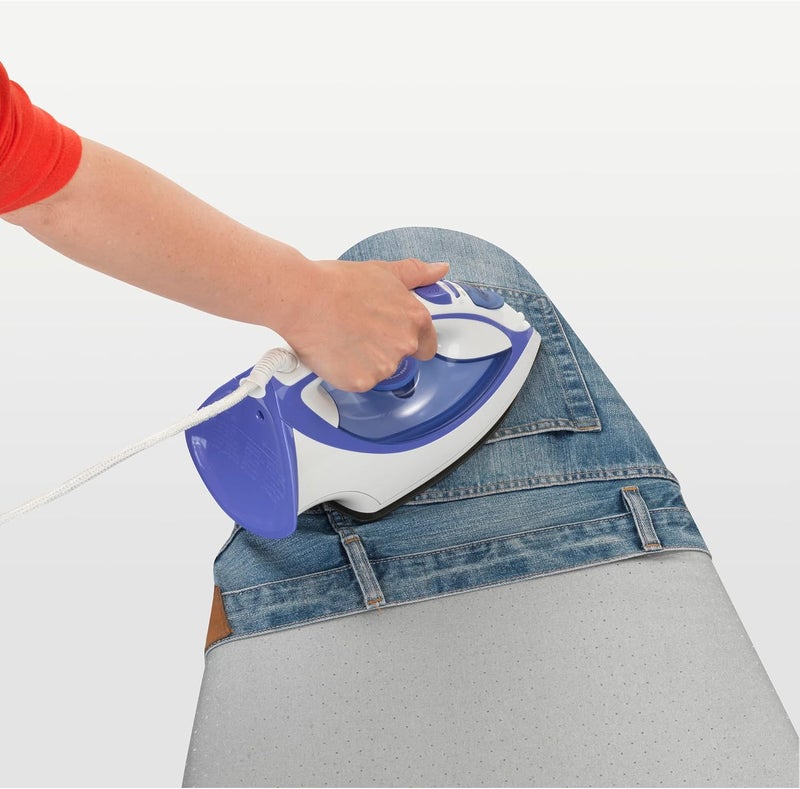 Brabantia Durable Foam Layer Ironing Board Cover, Size B (49 x 15 In), Metallized Silver - Image 3
