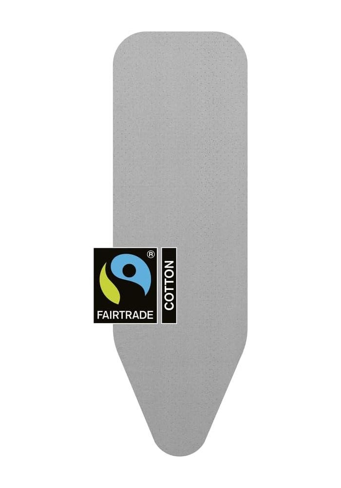 Brabantia Durable Foam Layer Ironing Board Cover, Size B (49 x 15 In), Metallized Silver - Image 1