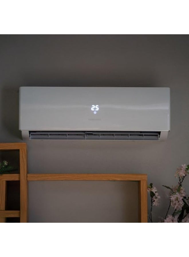 TORNADO Split Air Conditioner 1.5 HP Cool Digital Plasma Shield White TH-H12BEE - Image 1