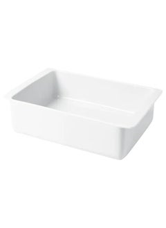 Generic Oven dish, white, 38x26 cm  - Image 1