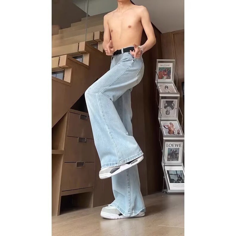 Unisex Classic Denim Jeans Loose Fit Daily Outdoor Wear - Image 5
