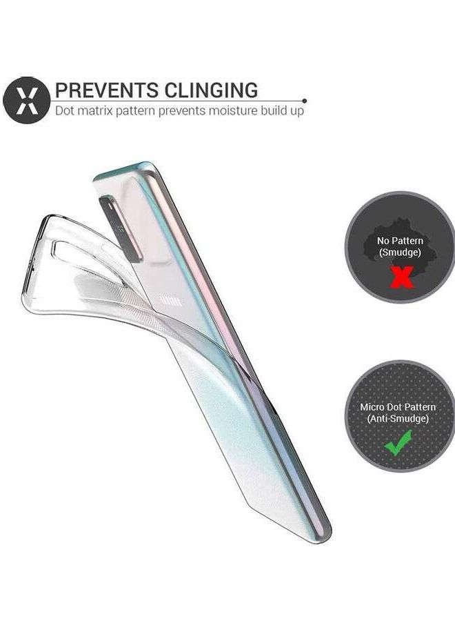 BORTONY Silicone Case Cover For Samsung Galaxy S10 Lite Transparent - Image 2