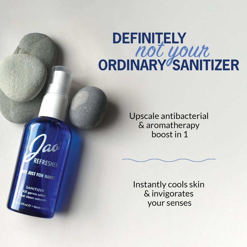 Jao Brand Refresher | Multipurpose Travel Hand Sanitizer, Face Moisturizer, Toner For Face, & Aftershave | Skin Care Travel Essentials | Plant-based | No Parabens, No Sulphates | 4 oz - Image 3