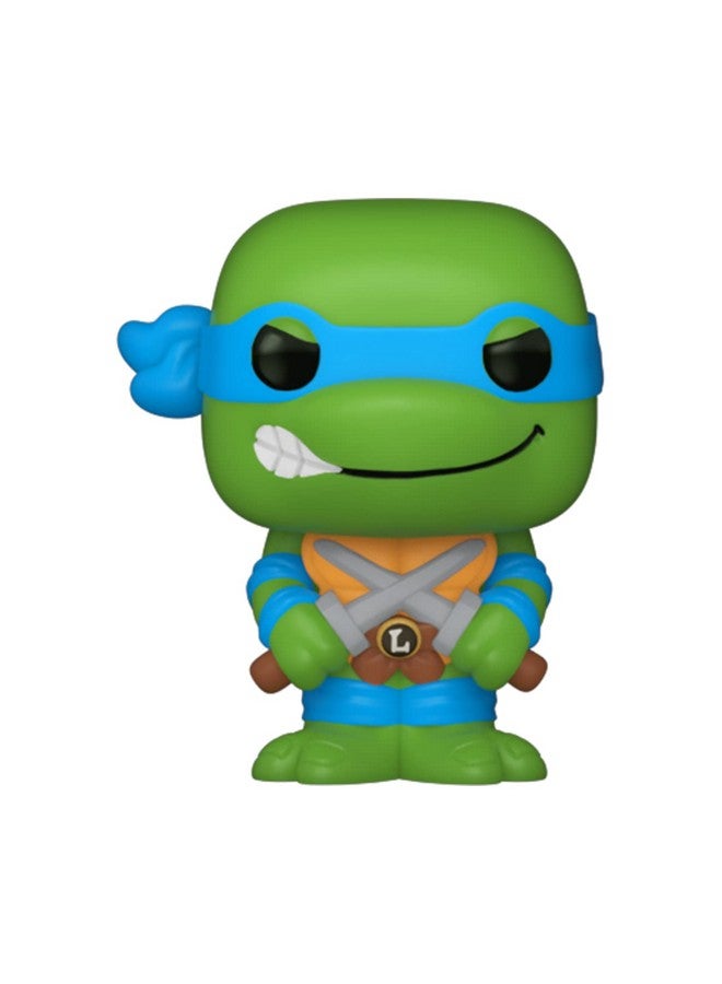 Funko Bitty POP! Teenage Mutant Ninja Turtles (TMNT) - Leonardo, 4-Pack - Leonardo, Michelangelo, April O’Neil and A Surprise Mystery Mini Figure - 0.9 Inch (2.2 Cm) Collectable - Gift Idea - TV Fans - Image 4