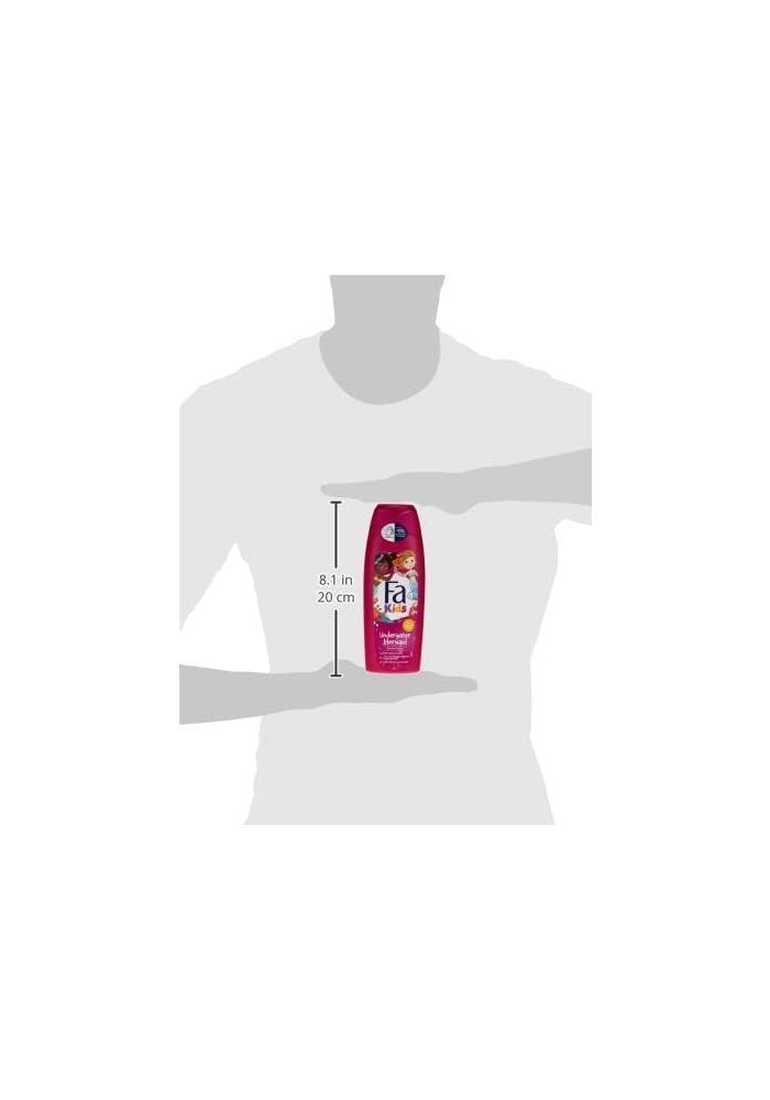 Fa جل استحمام فا للأطفال حورية البحر 250 مل، عبوة من 2 - Image 3