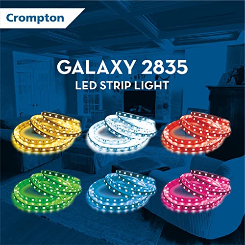 Crompton 25W LED Strip Light | 5 Meter Cool Daylight | Roll with 300 LEDs | 22 Lumens/LED | Bright & Energy Saving | Flexible Lighting | Without Driver | Pack of 12 - Image 5