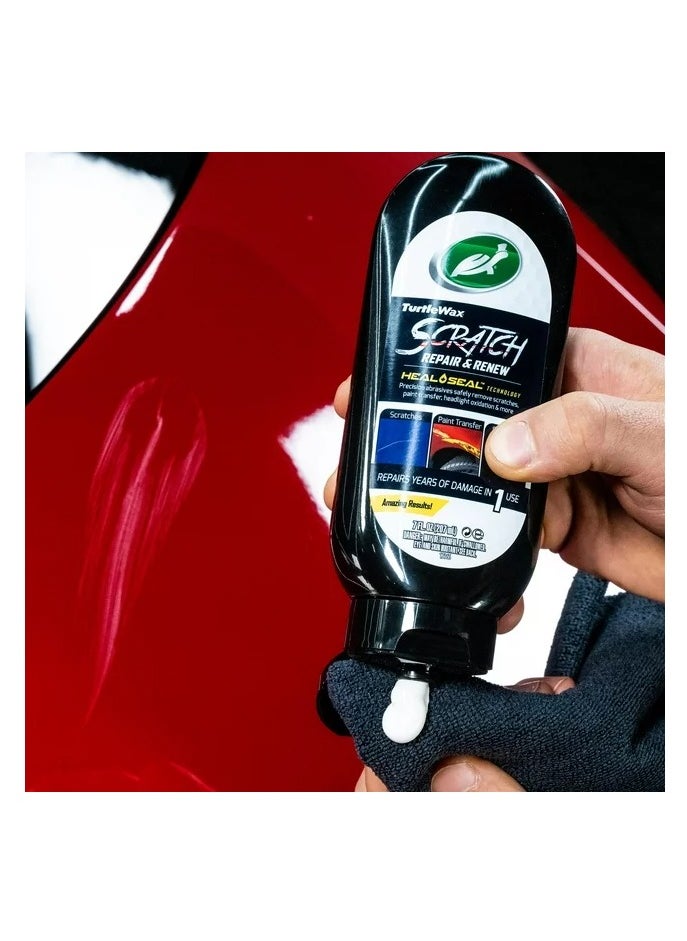 TurtleWax Turtle Wax Scratch Repair and Renew with Heal and Seal Technology, 207ml Advanced Scratch Remover  - Image 3