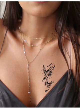 30 Sheets Dark Style Temporary Tattoos Realistic Waterproof Long Lasting Body Stickers for Adults and Kids Party Festival Beach Use - view 4