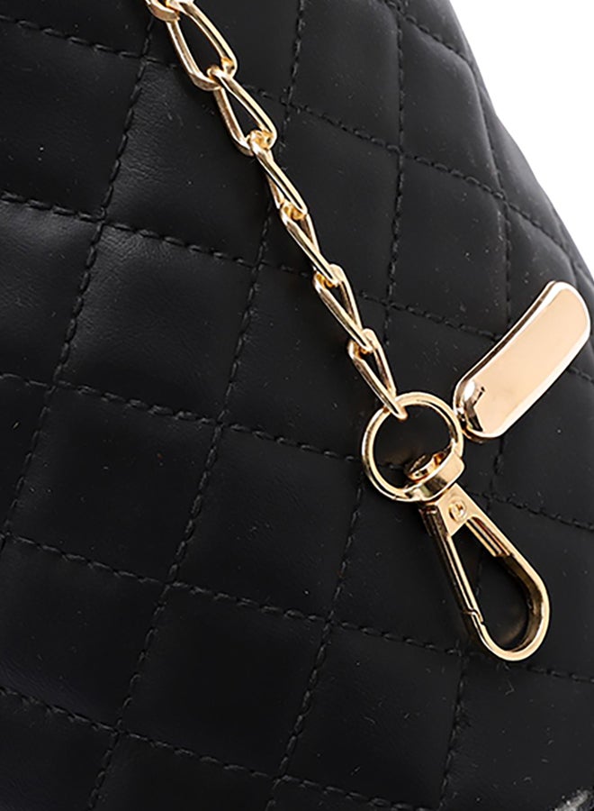 XO Style Women's Bucket Bag with Pearl Handle  - Image 4