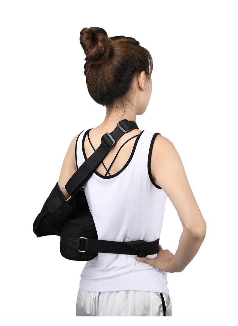 Aikanbo Shoulder Abduction Sling Broken Arm Shoulder Brace Relief Pain Shoulder Immobilizers with Abduction Slings Injury Support Arm Pillow Brace Strap Shoulder Arm Immobilizer Injury Support Arm Sling  - Image 2