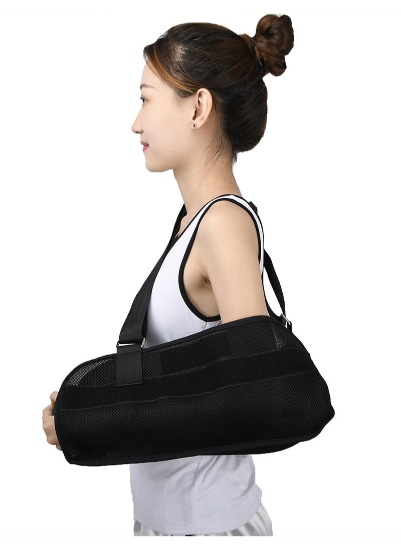Aikanbo Shoulder Abduction Sling Broken Arm Shoulder Brace Relief Pain Shoulder Immobilizers with Abduction Slings Injury Support Arm Pillow Brace Strap Shoulder Arm Immobilizer Injury Support Arm Sling  - Image 4
