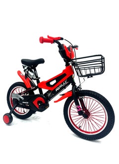 RALLY BICYCLE RALLY BICYCLE, Kids bike, RL-16-1390, for 4-7 Years old with training wheels, Bell, Chain cover, Basket and Water bottle  - Image 3