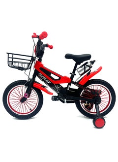 RALLY BICYCLE RALLY BICYCLE, Kids bike, RL-16-1390, for 4-7 Years old with training wheels, Bell, Chain cover, Basket and Water bottle  - Image 4
