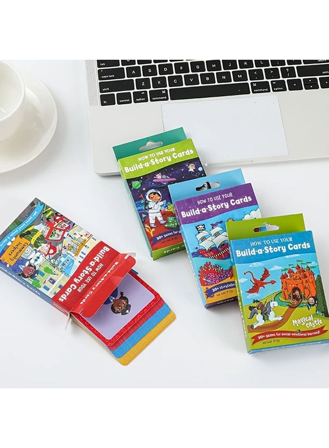 بطاقات راوي مغامرات تحت الماء ألعاب التفكير التدريب على الذاكرة الألغاز الخيال - Image 5