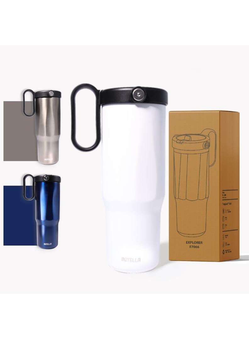 بوتيلا إكسبلورر - زجاجة ماء معزولة للمغامرات، سعة ٩٠٠ مل | ستانلس ستيل مانع للتسرب، مثالية للرحلات الخارجية وغيرها - Image 1