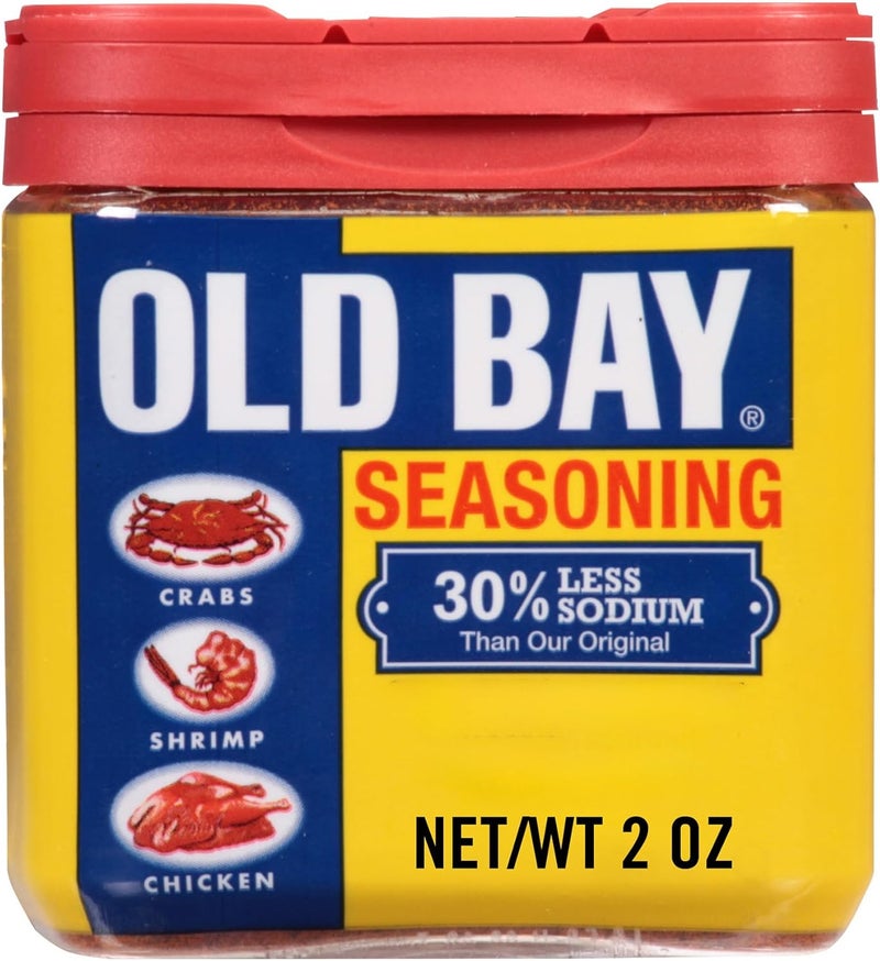 OLD BAY 30% Less Sodium Seasoning, 2 oz - Image 1