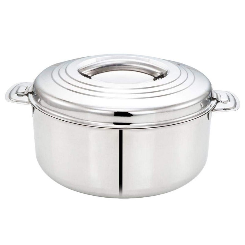 Tabakh 75Liter Stainless Steel Casserole HotPot Food Warmer  Serving Bowl 7500ml