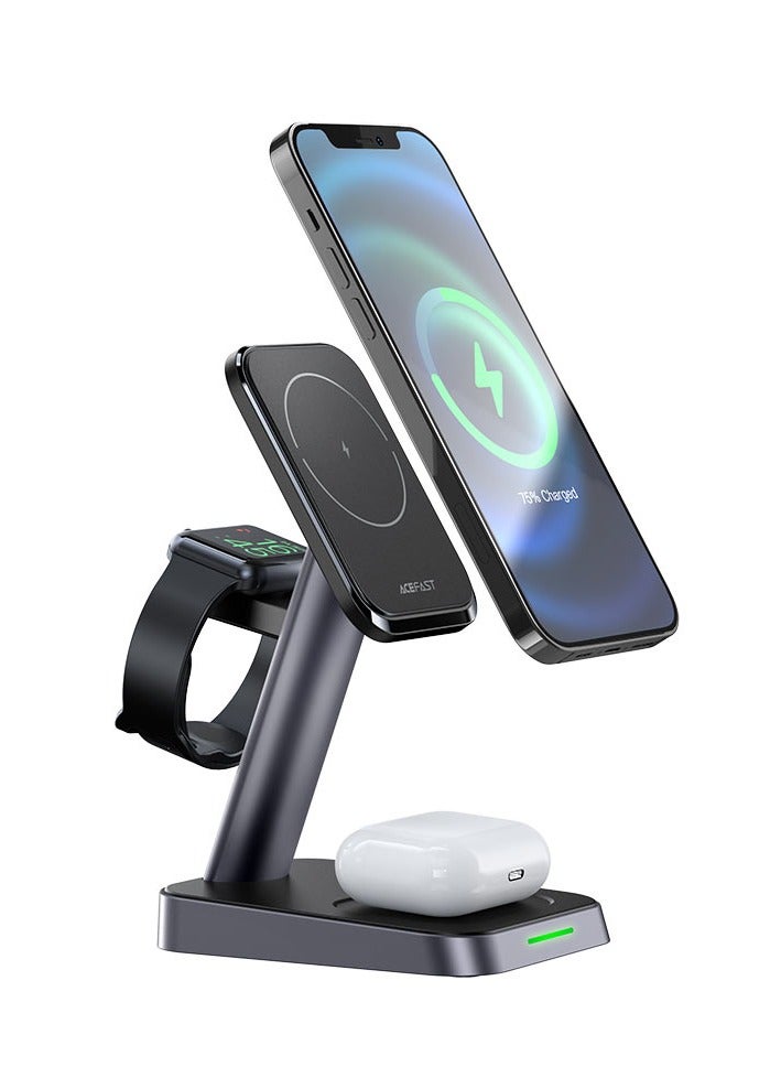 ACEFAST E3 desktop three-in-one wireless charging stand. - Image 4
