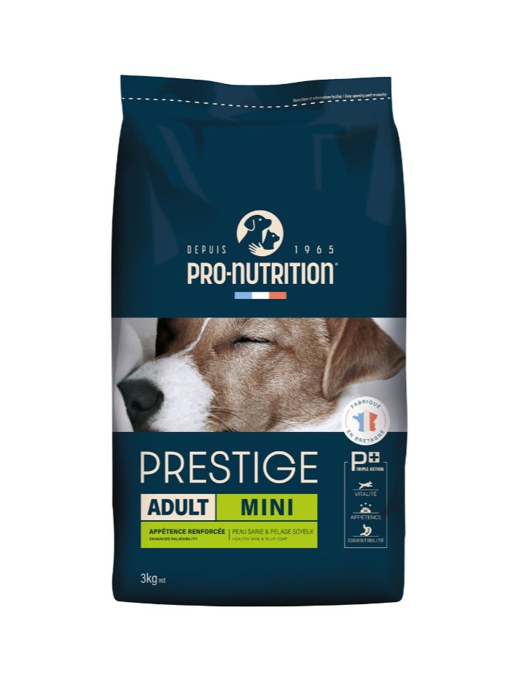 PRO NUTRITION Prestige Dog Adult Mini 3Kg  - Image 1
