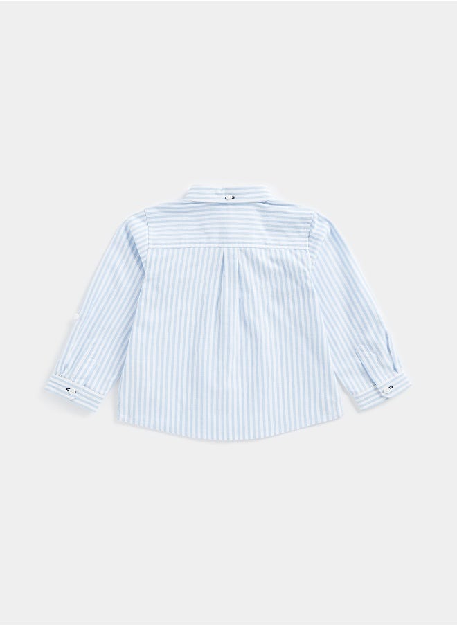 mothercare Striped Oxford Shirt  - Image 3
