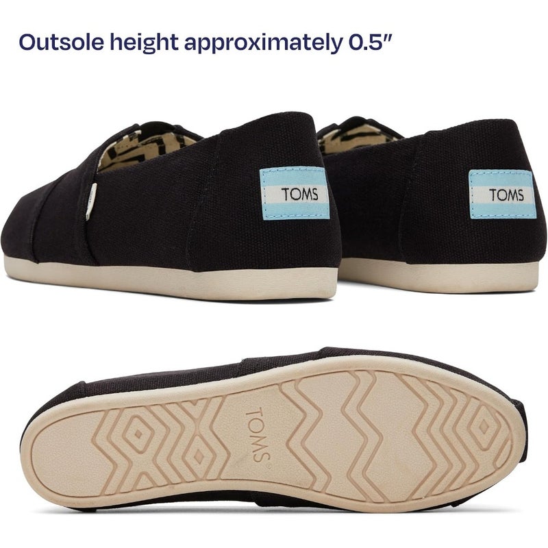TOMS Women's Alpargata in Recycled Cotton Flat Slippers - Image 4