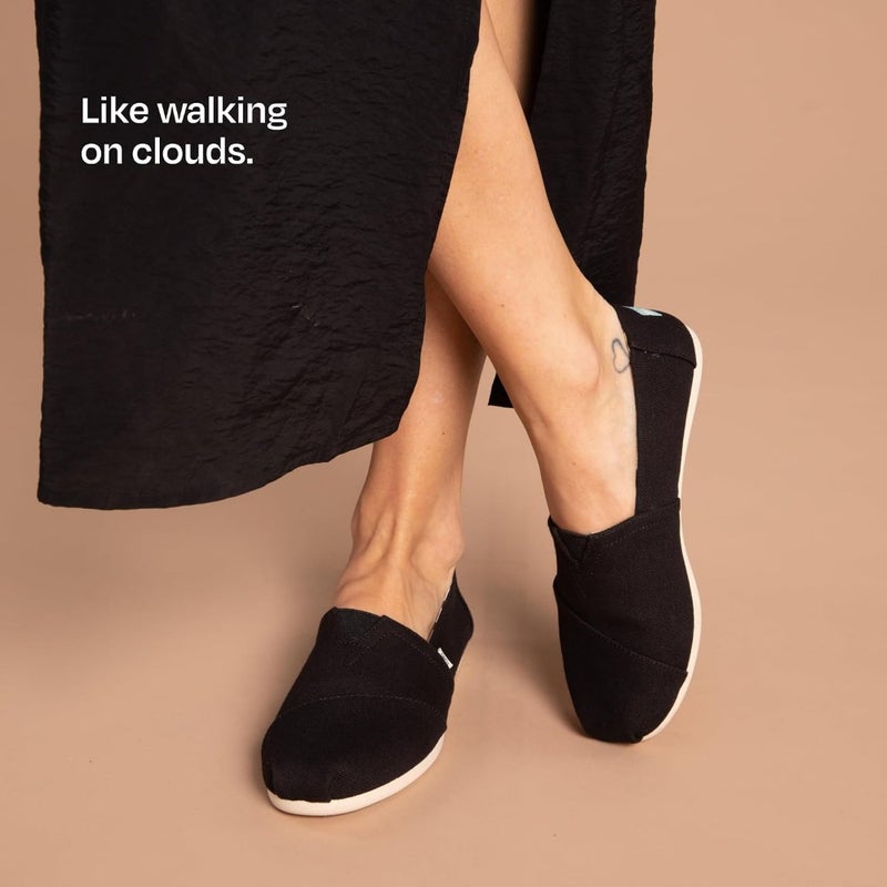 TOMS Women's Alpargata in Recycled Cotton Flat Slippers - Image 2
