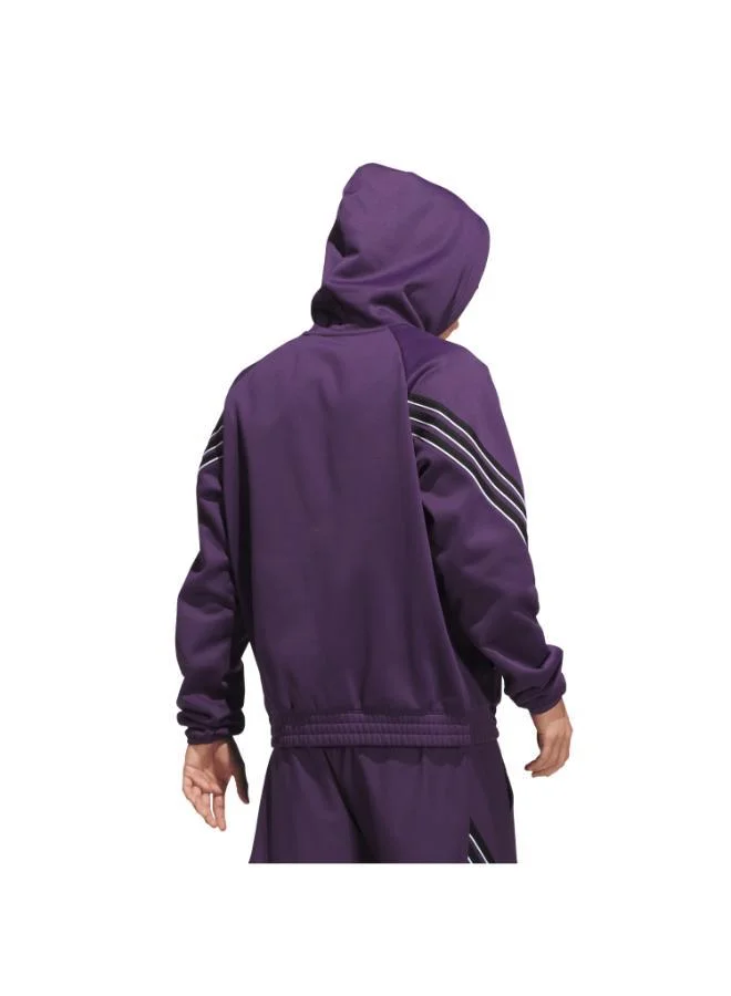 اديداس adidas Basketball Crazy Warm Fleece Hoodie
