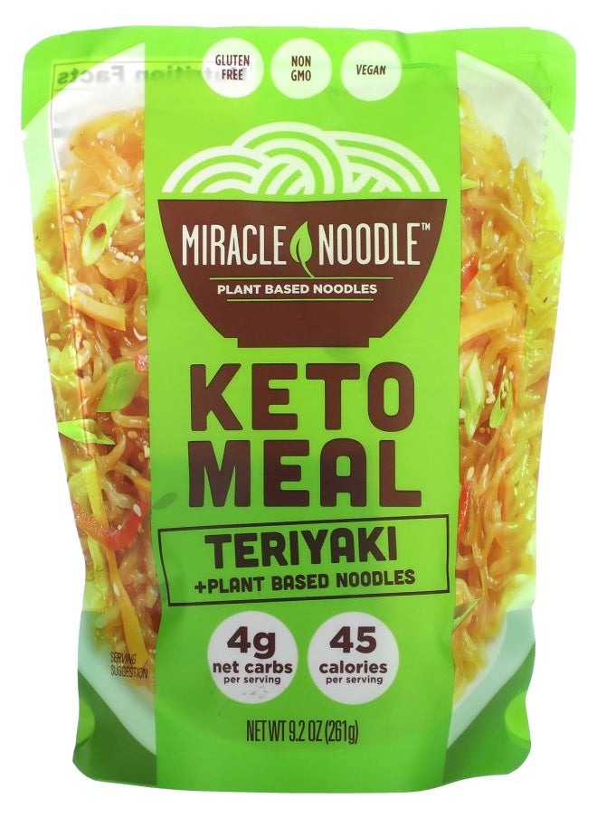Miracle Noodle - Keto Meal Teriyaki + Plant Based Noodles 9.2 oz (261 g) - Image 1