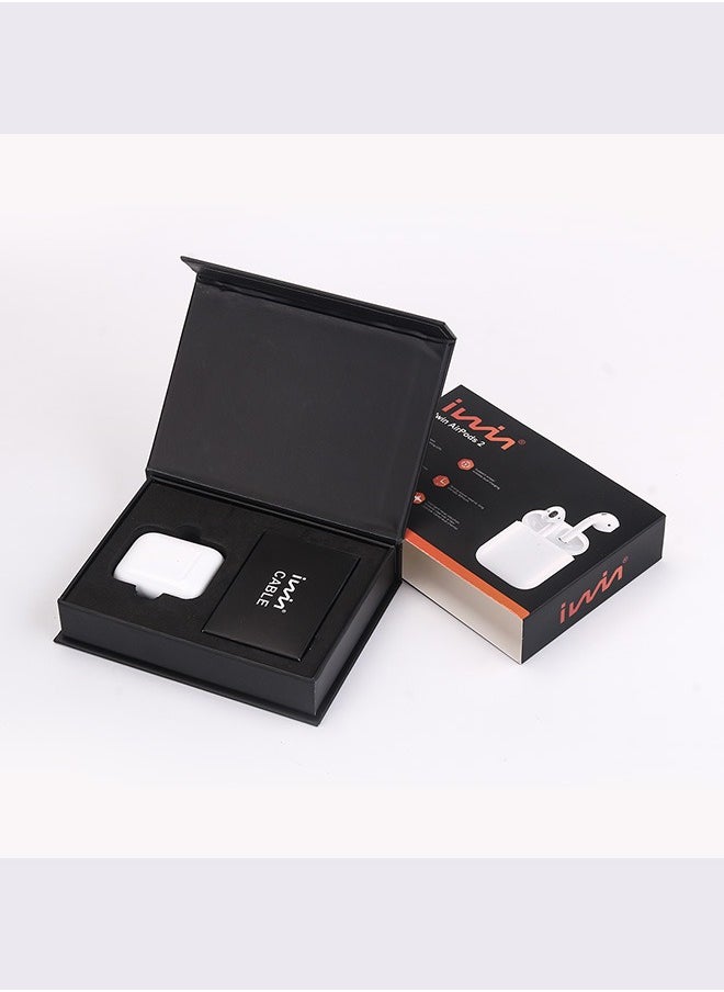 Iwin - Iwin Pods 2 True Wireless Earbuds With Charging Case - White - Image 1