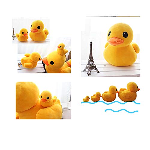 VIDOSCLA Yellow Duck Stuffed Plush Pillow Animal Dolls Super Soft Huggable Toy Gift for Children - Image 3
