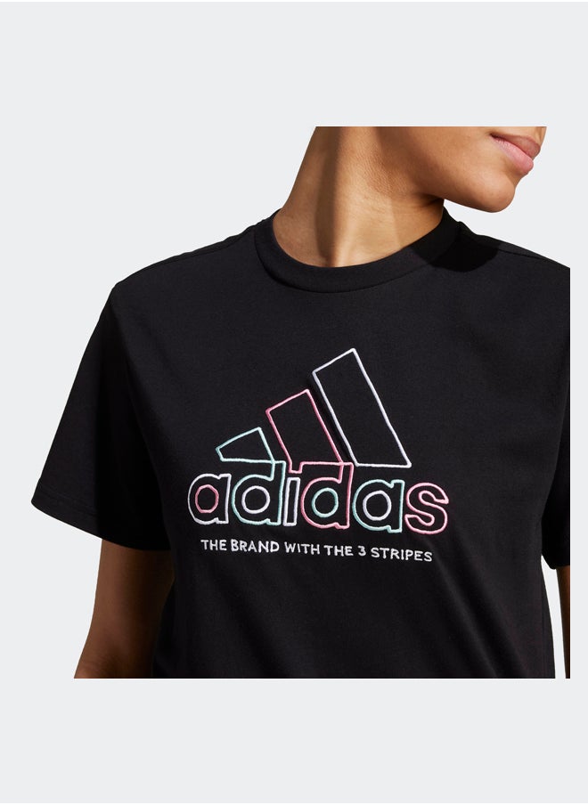 Adidas Xpress Logo T-Shirt  - Image 5