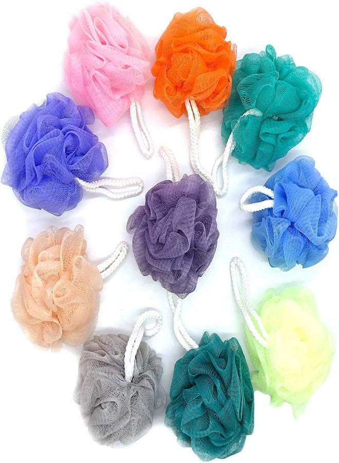 HOME13™ Bath Loofah Sponge Body Scrubber Exfoliating Bath & Shower Sponge For Men & Women (Round Loofah, 10.00) - Image 1