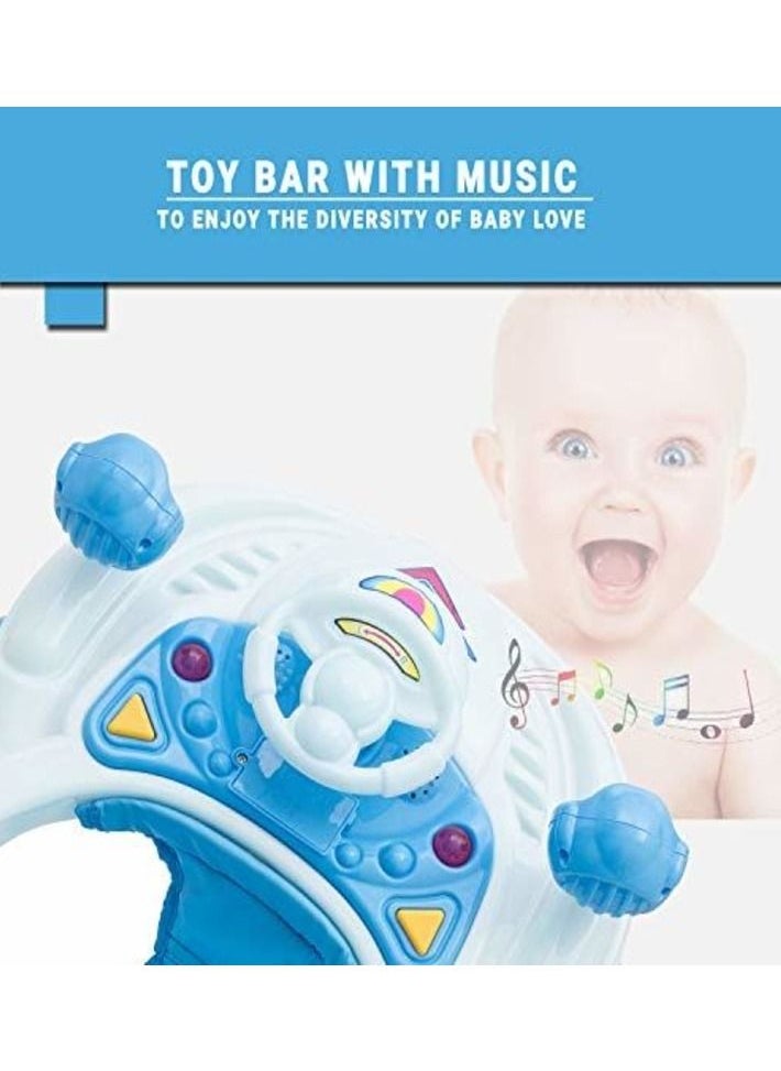 BABYCARA Lightweight Baby Walker With Music And Hanging Toys Height Adjustable - 6 To 18 Months  - Image 3